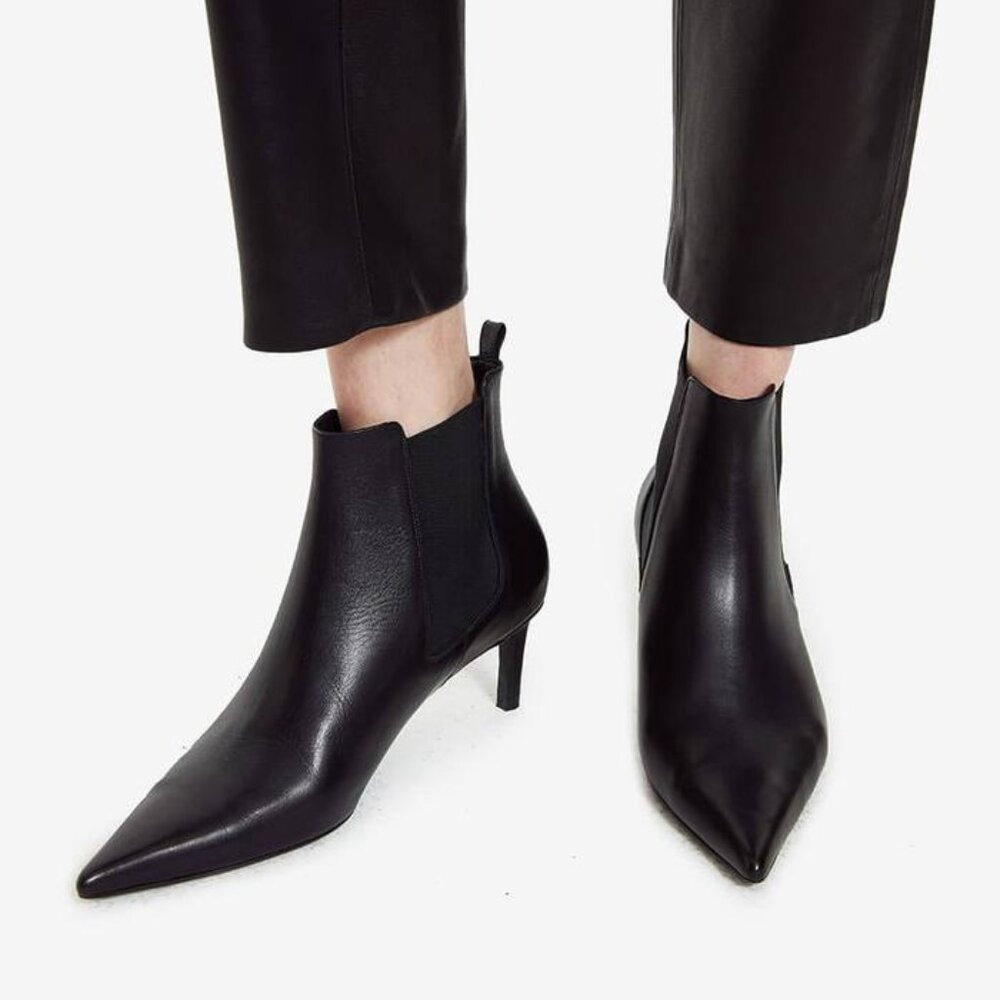 Anine Bing Black Stevie Boots - Size 38/8